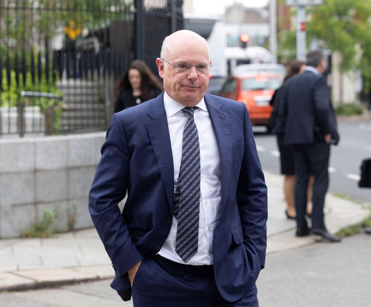 Maurice Regan and Michael Breslin push for primary school development on Naas lands