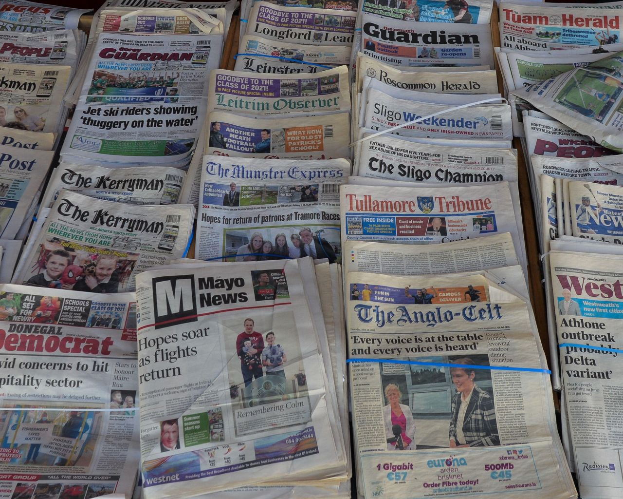 Breaking News: Part 1 – The rise and fall of Ireland’s local newspaper industry