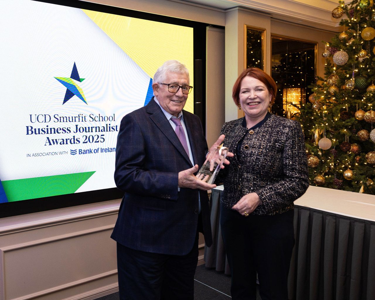 Sam Smyth honoured for “rocking Ireland’s business and political establishment”